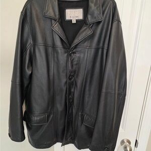 Wilsons Leather Classic Black Men's Jacket